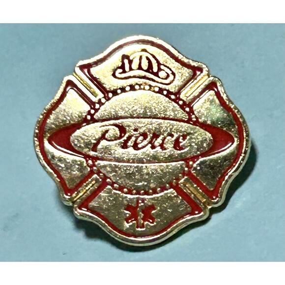 Pierce Manufacturing Fire Truck Maker - Fire Department logo Lapel pin - Picture 1 of 2